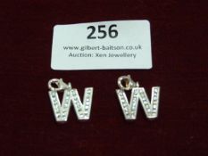 *Two Thomas Sabo Silver & CZ Charms 