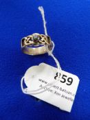 *Rennie Macintosh Sterling Silver Celtic Design Ri