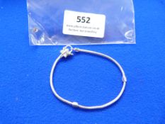 *Sterling 925 Silver Bracelet Chain with Butterfly