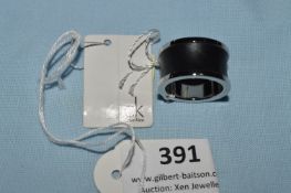 *Calvin Klein Steel & Black Ring