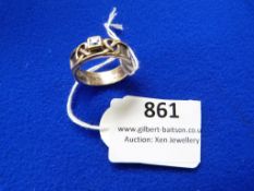 *Rennie Macintosh Sterling Silver Celtic Design Ri