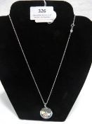 *Astra Silver Necklace with Pendant