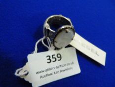 *Diesel Sterling Silver Ring