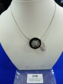 *Stainless Steel Chain and Pendant 42cm