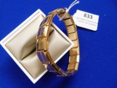 *Gold Coloured Nomination Bracelet