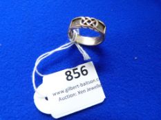 *Rennie Macintosh Sterling Silver Celtic Design Ri