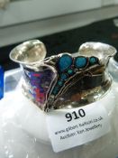 *Elran Sterling 925 Silver Bracelet with Opals RRP