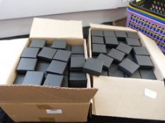 *Two Boxes of Black Ring Cases