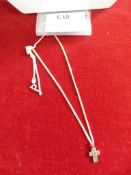 *Sterling 925 Silver Crucifix with Five Crystals