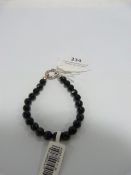 *Thomas Sabo Black & Silver Bracelet