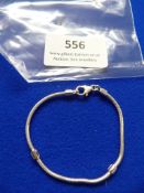 *Sterling 925 Silver Bracelet Chain
