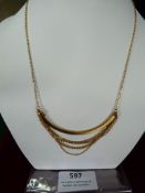 *Matt Gold Draper Necklace