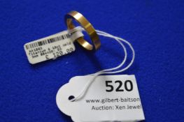 *Titanium & 18ct Gold Ring RRP:£120