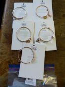 *Five Chrysalis Charm Bracelets