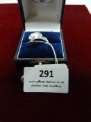 *Two Silver Pebble Rings