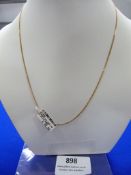 *9ct Gold Curb Chain 18