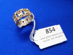 *Rennie Macintosh Sterling Silver Celtic Design Ri