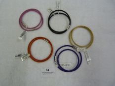 *Five Coeur de Lion Double Wrap Bracelets (RRP:£36 each)