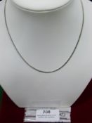 *Sterling 925 Silver Chain with Oxidised Finish