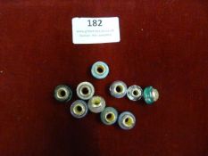 *Ten Assorted Lovelinks Beaded Glass Charms