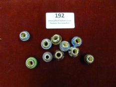 *Ten Assorted Lovelinks Beaded Glass Charms