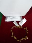 *Bizzare Bracelet in Matt Gold Finish