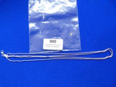 *Sterling 925 Silver Chain