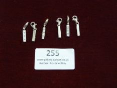 *Six Thomas Sabo Silver & CZ Charms 