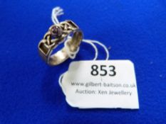 *Rennie Macintosh Sterling Silver Ring with Stone