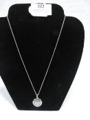 *Astra Silver Necklace with Pendant