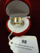 *Gold & Nickel Plated Wedding Ring