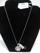 *Astra Silver Necklace with Pendant