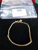 *Thomas Sabo Sterling 925 Silver & Gold Plated Bra