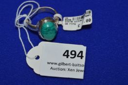 *Sterling 925 Silver Ring with Turquoise