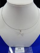 *Fine Wire Chain with Pearl