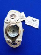 *Diesel Ladies White Watch