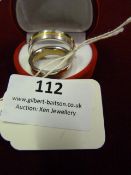 *Pair of Ladies & Gents Nickel Plated Wedding Ring