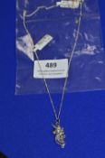 *Sterling 925 Silver Chain with Unicorn Pendant