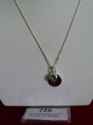 *Sterling 925 Silver Necklace with Pendant