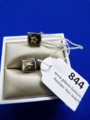 *Pair of Nomination Studs with Gold Stars
