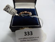 *Rose Gold Heart Ring