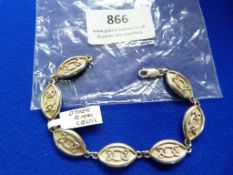 *Rennie Macintosh Sterling Silver Celtic Design Br