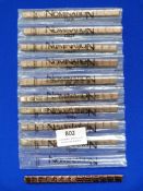 *Ten Bronze Coloured Nomination Bracelets