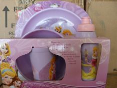 *Box of 12 Disney Princess Four Piece Dinner Sets