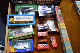 Collection of Boxed Corgi Model Cars and Matchbox