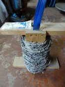 Small Roll of Barbed Wire