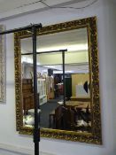 Gilt Framed Bevelled Edge Mirror