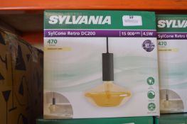 *Sylvania Sylcone Retro BC200 Ceiling Lamp