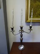 Silver Plated Candelabra