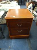 Two Drawer Bedside Cabinet